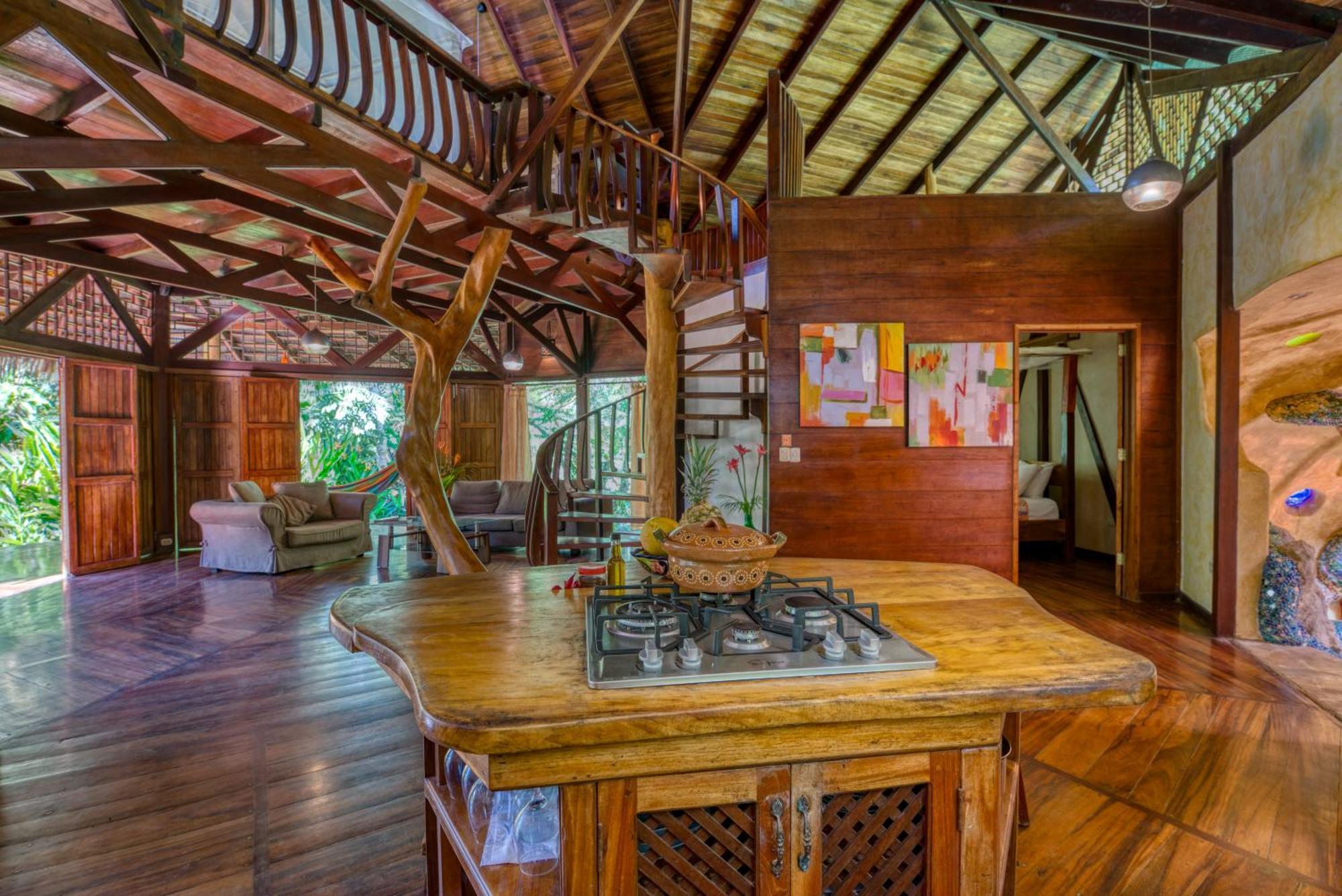 Tree House Beachfront Lodge Puerto Viejo de Talamanca エクステリア 写真