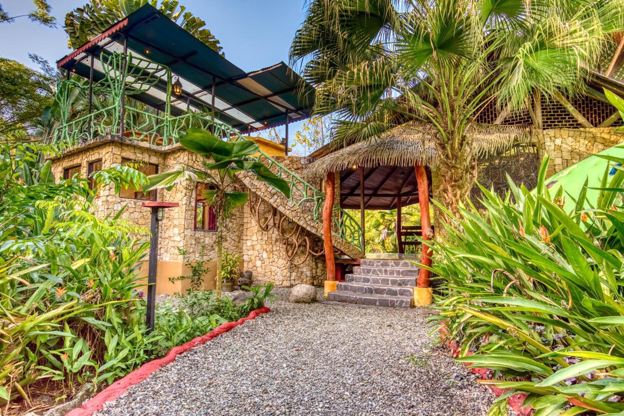 Tree House Beachfront Lodge Puerto Viejo de Talamanca エクステリア 写真